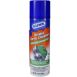 Gunk M709-12PK Non Chlorinated Brake Parts Cleaner - 14 oz., (Pack of 12)
