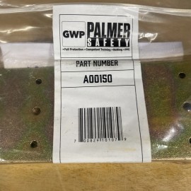 Palmer tie off point , Zinc Plated Galvanized Steel DRing ,A00150,roof anchor