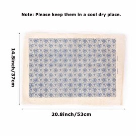 Primst 6PCS Pottery Art DIY Stickers Ceramic Clay Transfer Paper Flower Paper Porcelain Glaze Underglaze Transfers for Pottery Overglaze Enamel Waterslide Decal (Multicolor)