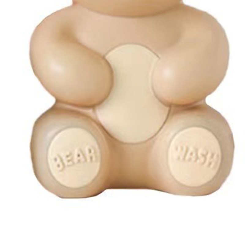 Foam Pump Bottle Cute Bear Shape Large Capacity Foaming Soap