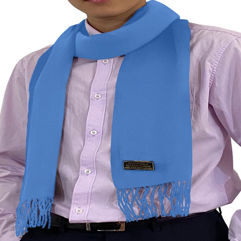 CJ Apparel Bufanda de punto nepalés para hombre, diseño de