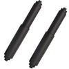 Toilet Paper Holder Roller 2pcs Black Color Plastic Toilet Tissue