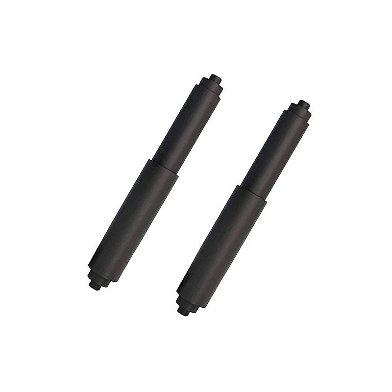 Toilet Paper Holder Roller 2pcs Black Color Plastic Toilet Tissue