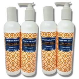 Jonathan Adler 2 Jonathon Adler Citrus and Sandalwood Hair Shampoo and Conditioner Sets 8 oz