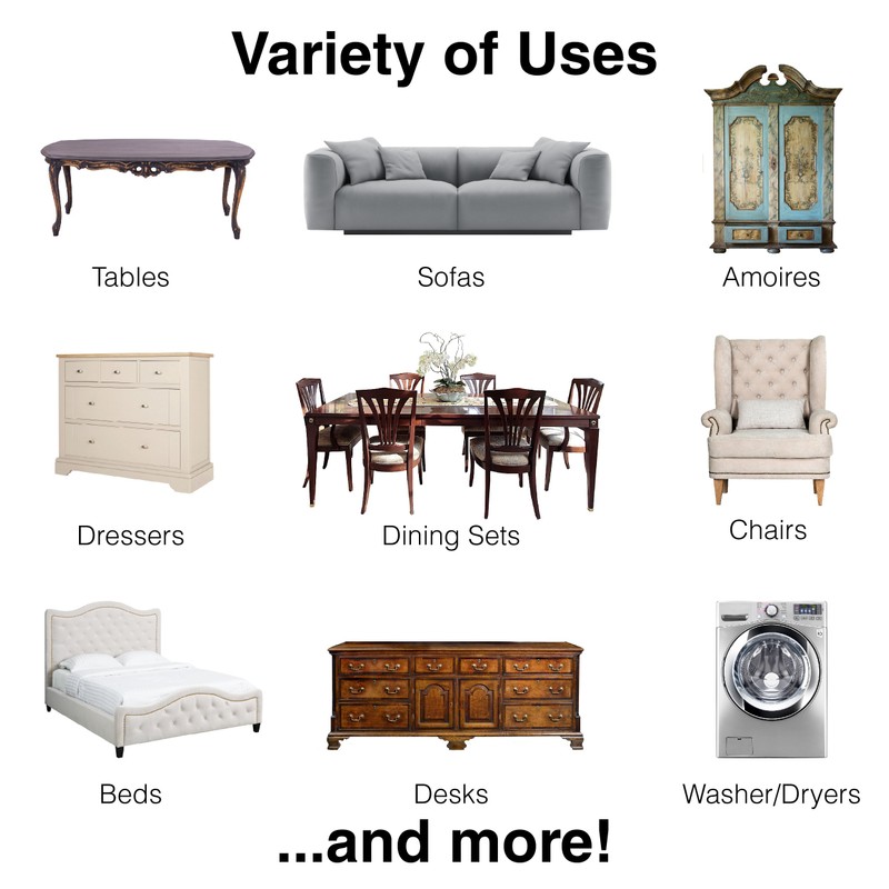 Super Sliders 20-Pack Heavy-Duty Felt Furniture Sliders – Assorted Sizes