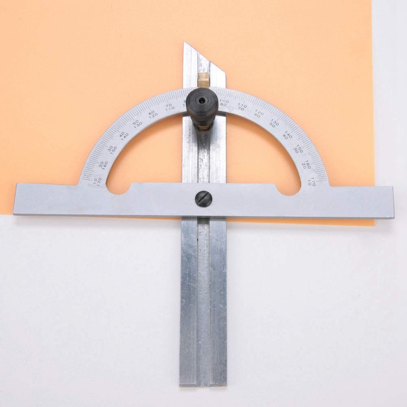 Protractor Angle Ruler,Universal Carbon Steel Digital Bevel Protractor,Adjustable Protractor,Angle Measurement