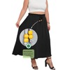 Lastshe Plus Size Maxi Skirts for Women Summer Classic Boho