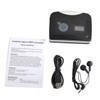 LABRIMP USB Cassette Tape Converter High Fidelity Tape to Transverter
