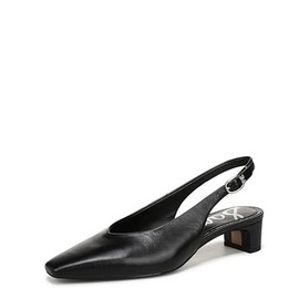 Sam Edelman Women's Ronnie Pump, Black Leather, 7.5
