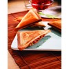 Tefal XA800212 Collection Set Snack Sandwich-Platte, dreieckig, Rezeptbuch mit 4,4