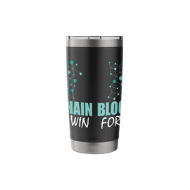 Blockchain For The Win Cryptocurrency Design For Capitalist Stainless Steel Insulated Tumbler