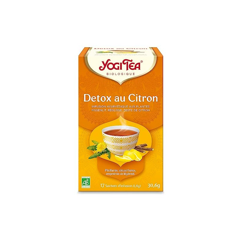 Yogi Tea Detox of Lemon 17 Sachets