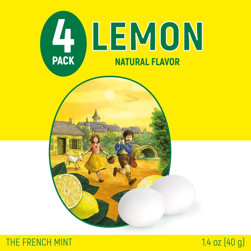Les Anis de Flavigny Candy Mints, The French Mints, Vegan,