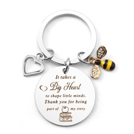 Teacher Christmas Gifts, Teacher Gifts for Women, Thank You Teacher Gifts, Best Teacher Gifts, Teacher Keyring, Gift for Teacher End Of The Year, Teacher Leaving Gifts, Teacher Retirement Gifts