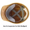 MSA Skullgard Large Cap Style with StazON Suspension - Natural