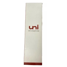 Uni USB-C to DisplayPort Cable 4K 60Hz 6' Long - NEW in Box