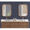 Kate and Laurel Marston Farmhouse Rectangle Wall Mirror, 18 x