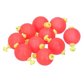 Keenso Juego de Flotadores de Pesca Bobber, 10 Piezas EVA Espuma de Pesca Resorte Flotador Bobber Multiusos Cebos de Alimentación de Peces Kit de Accesorios(9 * 9 * 3cm-S) Otras Herramientas Y Accesorios De Pesca