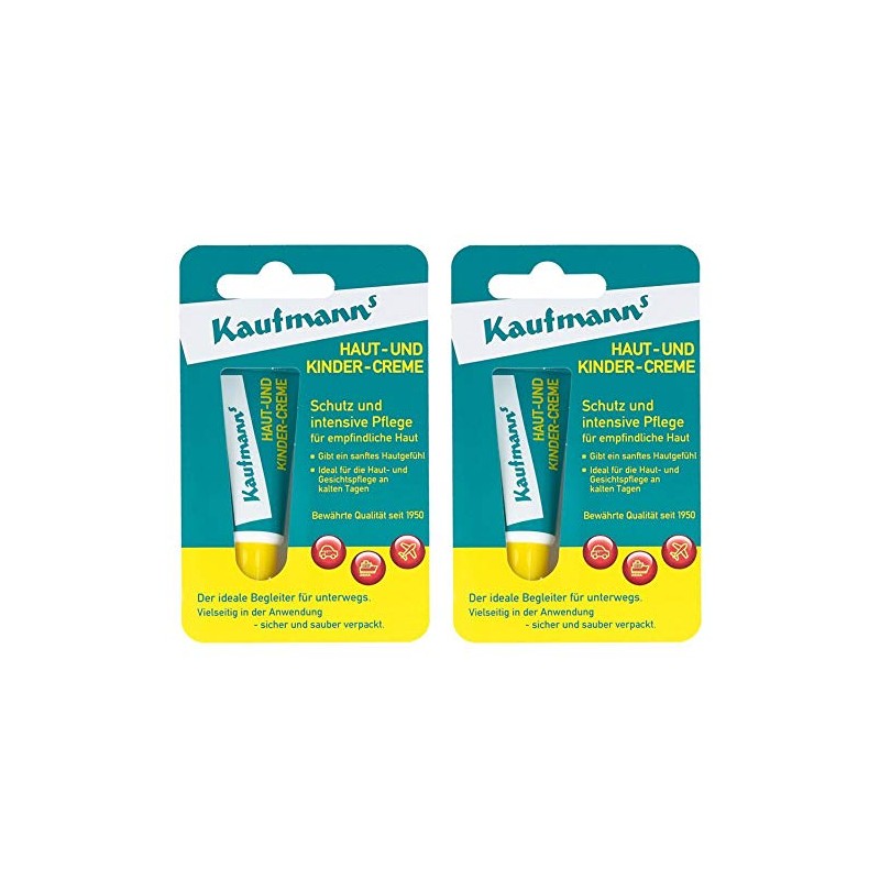 Kaufmanns Skin and Children's Cream Tube, Pack of 2 (2