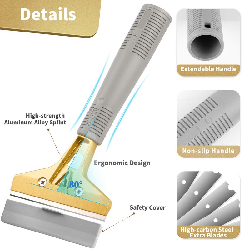 Razor Blade Scraper set of 2 PCS 4" Scraper Tool