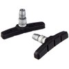 Point V-Brake Aluminium Brake Pads, Black, 2 Pairs, 70 mm