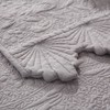 XSlive Cotton Embroidery Couch Sofa Cover Leaf and Floral Pattern