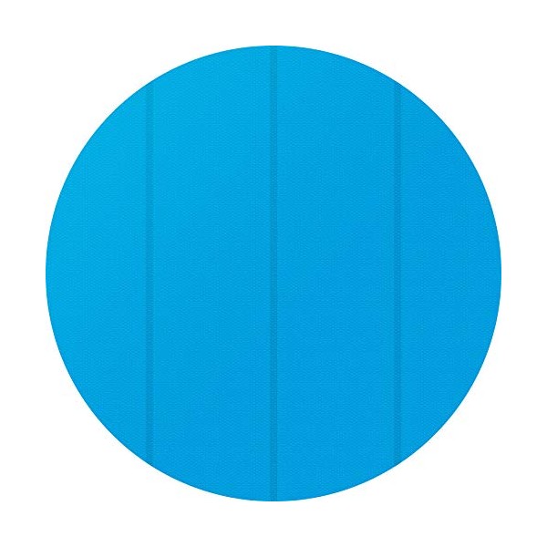 TecTake 800712 Swimming Pool Cover, Solar Foil Round, Easily Cut-to-Size, Blue - different Sizes (5.49 m | 403111)