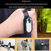 Cat Camera Collar for GO3, Adjustable Silicone Wristband Dog Collar
