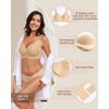 HORISUN Bra for Women, Non Wired Seamless Wireless Push Up