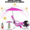 FAIR WIND Beach Umbrella Chair, Beach Chairs for Adults, Shade