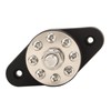 Distribution Stud Junction Post Black 3/8in 300A with Transparent Cover