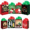 Cholemy 40 Pack Christmas Gift Bags with Tissue Paper Bulk