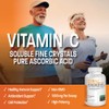 Bronson Vitamin C Powder Pure Ascorbic Acid Soluble Fine Non
