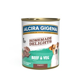 Homemade Delights - Dog Wet Food (Beef and Veg - Puppy) - (Pack of 12)
