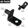 Brand: Cerpourt 40 Pcs Shelf Pins Pegs,1/4 Inch L-Shaped Support