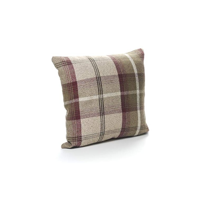 Cuthbert and Black Highland Mist Tartan 16n x 16n Cushion