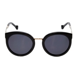 Calabria S03 Women Classic Sunglasses Black Silver/Grey Ladies Sunnies Vintage Retro Shades Chic Trendy 2025 Driving Glasses