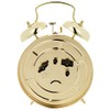 Bulova B8124 Bellman Alarm Clock, Gold