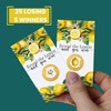 Lemon Bridal Shower Scratch Off Games - 30 Cards -