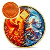 Phoenix Fairy 6 Year Na Medallions - Sun and Moon
