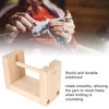 Wooden Yarn Holder 5.1in Long Sturdy Smoothing Rotatable Easy Assembly