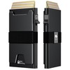 Smart Card Wallet for Men Slim: Minimalist Wallet for Men