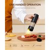 Sangcon Electric Salt And Pepper Grinder Set Rechargeable Shakers -