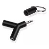 Lecute Shop Conector Auxiliar Jack 3.5mm Doble Salida Audifonos Splitter