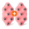1+1 Lymph Circulation Massage Ball Bead Massager Self Massager /