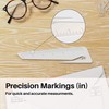 Uncommon Desks Ruler & Letter Opener Combo - Easy to
