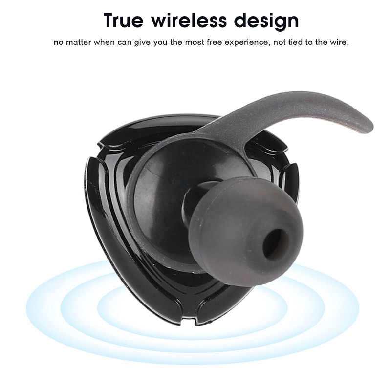 A108 Single Ear Headset Wireless Bluetooth Earbuds Sports inEar Headphone