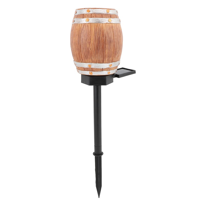 Solar Pathway Light Resin PP LED Light Sensing Waterproof Wine