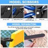 QLOUNI Model Making Tool Set Gundam Modeler Basic Tools Professional
