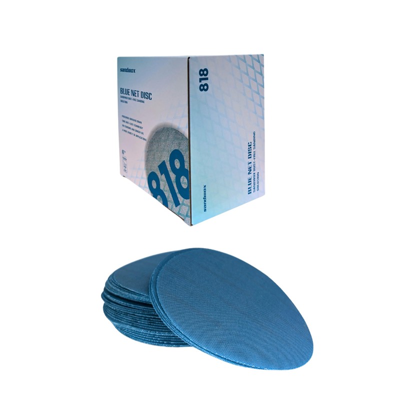 Sandwox 818 Blue Net Sanding Disc Diameter 150 mm (Pack